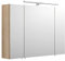 Posseik Multi-use Spiegelschrank, Sonoma/Eiche, 90 x 17 x 62 cm