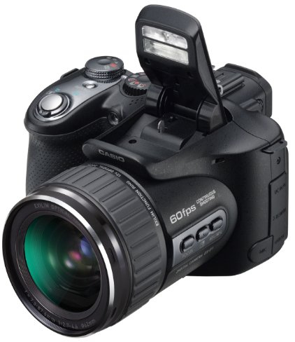 Casio EXILIM Pro EX-F1 Highspeed Digitalkamera (6 Megapixel, 12-Fach Opt. Zoom, 60 Fotos/Sek., 7,1 cm (2,8 Zoll) Display, fullHD-Video)