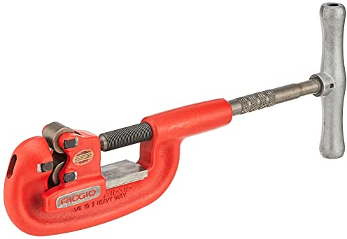 RIDGID 32820 Tagliatubi per impieghi pesanti modello 2-A, tagliatubi per tubi in acciaio da 3 mm a 50 mm