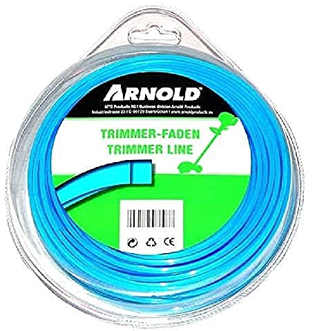 ARNOLD - Copolymer Trimmerfaden, 4-Kant, 2,4 mm, 36 m; 1082-U1-0052