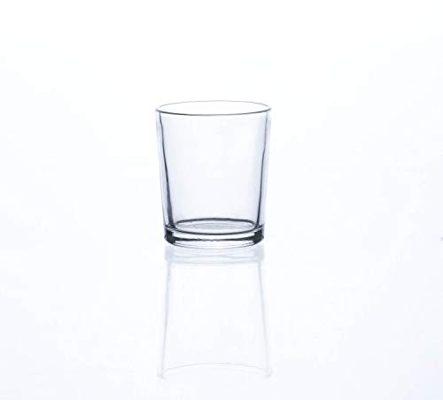 Kerzenglas PROMO Glas Vase Teelichtglas Windlicht Glasvase, 6,5 cm