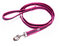 IDC Color & Gray gumierte Leine, 20 mm x 1,8 m mit Schlaufe und D-Ring, Pink-Grau