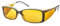 Eschenbach Sonnenbrille Wellness Protect 65% UV-Schutzbeschichtung Polykarbonat Vollrand (Full Frame) Sunglasses Unisex-Erwachsene Alltags- und Freizeitaktivitäten Klassisch Rechteckig Klar Normal