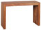 Wohnling Konsolentisch Sheesham Massivholz 115x40x75 cm Flurtisch, Design Dielentisch Anrichte Schmal, Arbeitstisch Schreibtisch Modern, Konsole Eingangstisch Naturholz