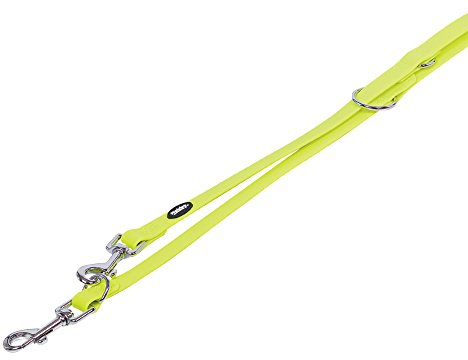 Nobby Führleine Cover, neon gelb L: 200 cm, B: 20 mm, 1 Stück