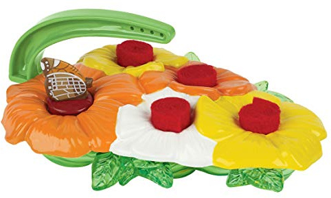 Butterfly Feeder | Clear nectar reservoir, felt wicks, hanging arm, attracts real butterflies, garden accessory