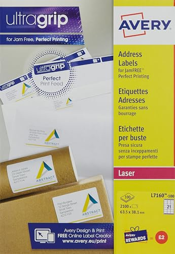 Avery Adress-Etiketten schnellablösend