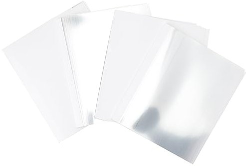GBC Thermobindemappe, A5, Thermabind Standard, Klarsichtfolie/Karton, 3 mm, 100 Stück, weiß