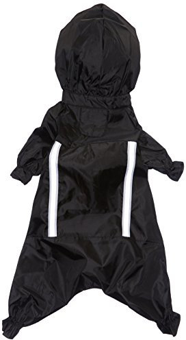 Karlie Regenmantel Safety Black L: 46 cm schwarz