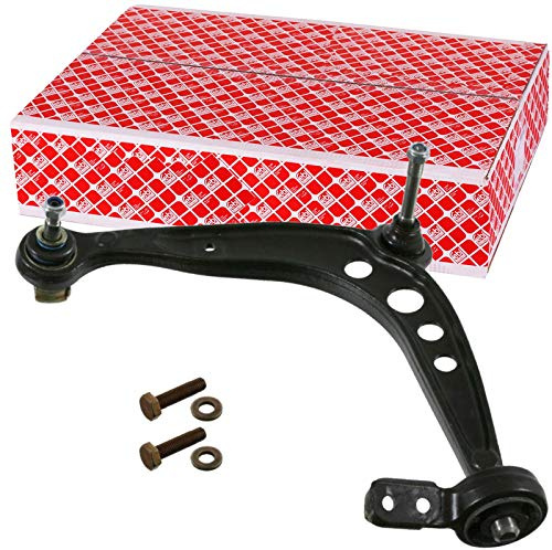 febi bilstein 34647 Querlenker mit Anbaumaterial, Lager und Gelenk, 1 Stück | Kompatibel mit: BMW 3, 3 Cabriolet, 3 Compact, 3 Coupe, 3 Touring, Z3 Coupe, Z3 Roadster