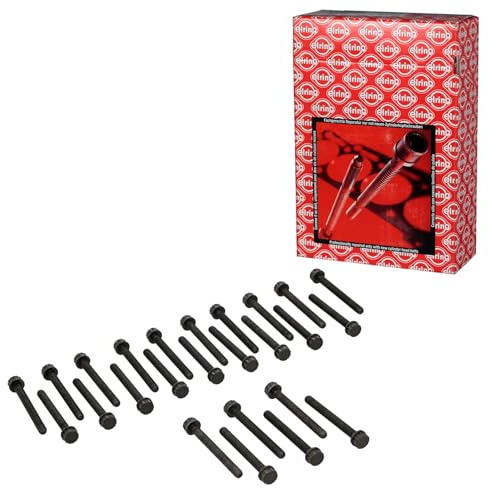 Elring 820.075 Zylinderkopfschraubensatz (Menge: 1 Stk) | 820.075 Kompatibel mit B-Series,LK/LN2,LP,MK,NG,O 301,O 302,O 309,O 402,OF,OH,T2/L,T2/L Kasten,T2/L Pritsche/fahrgestell,unim
