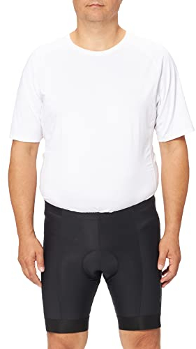 Gonso Cancun, Kurze Herren Fahrradhose, Mit Relax Gel Comfort Sitzpolster, Hohe Bewegungselastizität und Antirutsch-Silikon-Beingummi, Enganliegende Passform, Schwarz, Gr. L