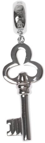 Anhänger Schlüssel beweglich Si 925/- rhod., glanz Ring-Öse mit Giorgio Martello Schriftzug