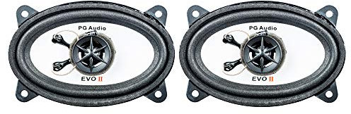 PG Audio 9x15 cm 2 Wege Koax-Lautsprecher 4x6 Zoll 160 Watt 1 Paar
