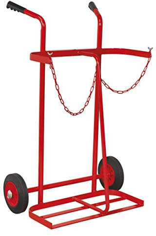 Sealey St28/B Welding Bottle Trolley - 2 Bottle
