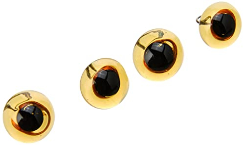 EFCO 1036509 Tieraugen gelb 12 mm, 4-Stücke