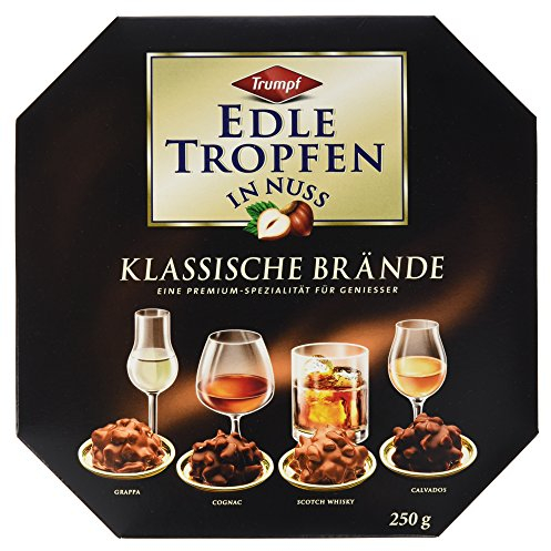 Trumpf Edle Tropfen in Nuss Klassische Brände, 250 g