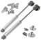 2 X Mprofi MT® Pistoni per Ante Cucina-Ammortizzatori Molle a Gas per Cerniera di Mobili-Pistoncini per Mobili-Ammortizzatori per Ante-Pistoni a Gas-Cerniera per Ante Cucina-100Nm-Lunghezza 247mm