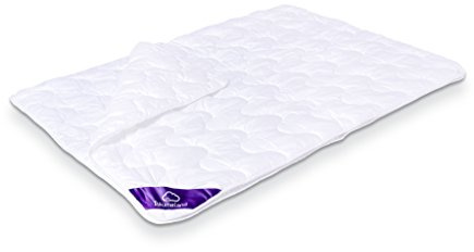 Träumeland T060521 Babydecke TRAUM-DUO 100 x 135 cm, weiß