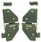 Rugged Ridge 11209.01 11209.01 Hinge W/S Pr Blk