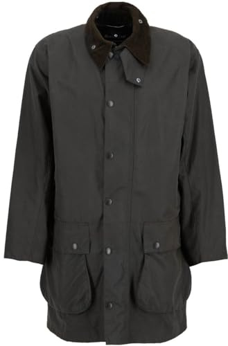 Barbour Northumbria Wachsjacke Grün - Grösse - Herren - Regular Fit - Baumwolle