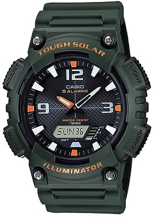 Casio Men Analog-Digital Japanese Quartz Watch AQ-S810W-3AVDF