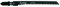 Makita A-85793 Stichsägeblatt BR-13 HCS 5 Stück, Zahnung teils auf Stoß, ideal für schnelle und splitterfreie Schnitte in Holz von 5 bis 65 mm Materialstärke