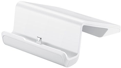 Samsung EE-D100TNWEGWW Docking Station con Micro USB per Galaxy Tab 3, Bianco
