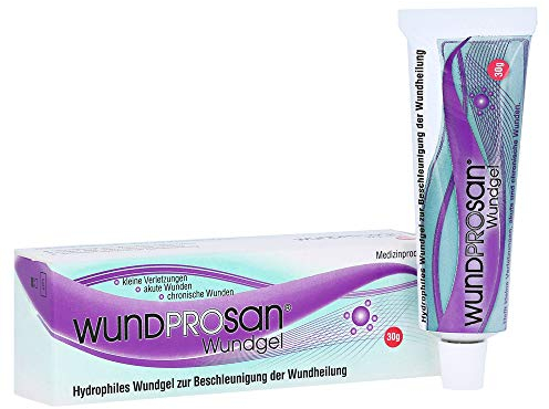 Wundprosan® Wundgel für empfindliche Haut – PATENTIERT [3 in 1 Alternative: Wundsalbe Brandsalbe Narbensalbe] 30g | geruchsneutrale Wund und Heilsalbe | Nasensalbe | Entzündungshemmende Salbe