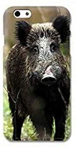 Cokitec Schutzhülle für iPhone 6/6S, Wildschweine, Holz N