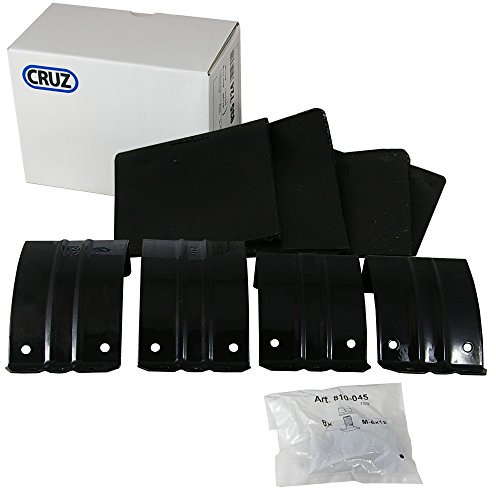 Cruz 8423443357616 935-671 Optiplus specific fixings for Fiat 500X 2015-> -500L Living 2014->2017 The kit is essential for installing roof bars.