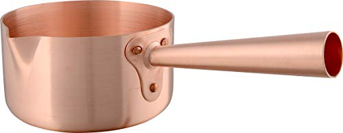Cuisine et Talents - Poelon Tout Cuivre - Diam 12Cm Ht 7Cm Capacite 0.8L