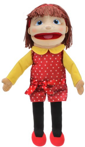 The Puppet Company - People Puppet Buddies - Medium Girl (Light Skin Tone),PC002054
