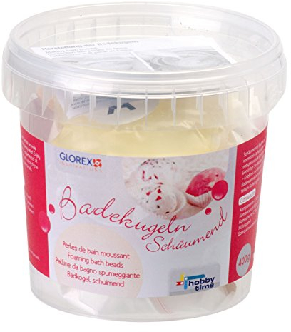 Glorex GmbH 6 1601 201 - Badekugel schäumend 400g