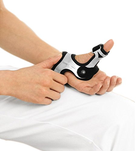 medi Rhizomed - einstellbare Daumenorthese aus Aluminium I silber - rechts - offen I Größe XS - mit einer zuverlässigen Ruhigstellung