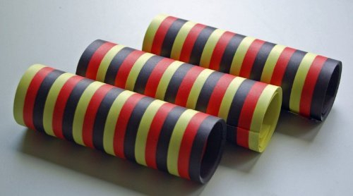 3 Rollen Luftschlangen Deutschland zur WM oder EM