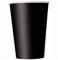 Unique vasos de papel, color negro, 14 unidad (paquete de 1) (32046)