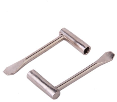 2 Stück Stahl-Sechskantschlüssel Stimmschlüssel Für Banjo