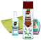 Reinigungsspray Set Büro/Computer u. Camping + 5 Mikrofaser-Tücher - TFT/Acrylglas und Schaum Reiniger - Sotin Kunststoffreiniger - Wohnmobil/Wohnwagen/Boot Putzset