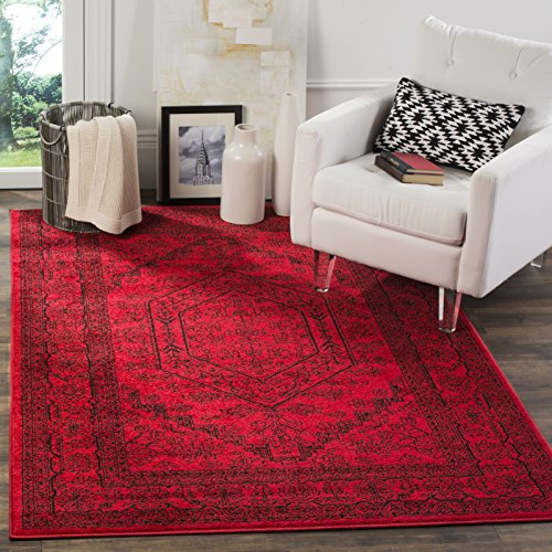 SAFAVIEH Adirondack Area Rug 5'1x7'6, Red & Black ADR108F