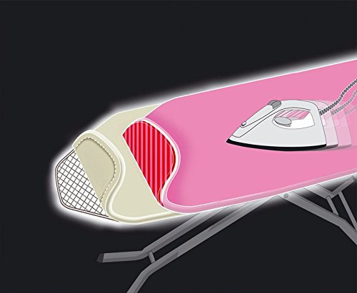 Moderne Hausfrau WENKO Bügeltischbezug Universal Keramik in Pink