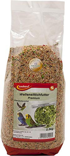 zookauf Wellensittichfutter Premium 2,5 kg