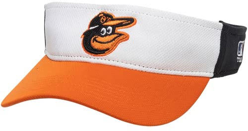 Baltimore Orioles Visier (New 2012 Stil) MLB Offizielle Major League Baseball lizenziert verstellbar Klettverschluss Visier Cap/Mütze von OC Sports Outdoor Cap Co.