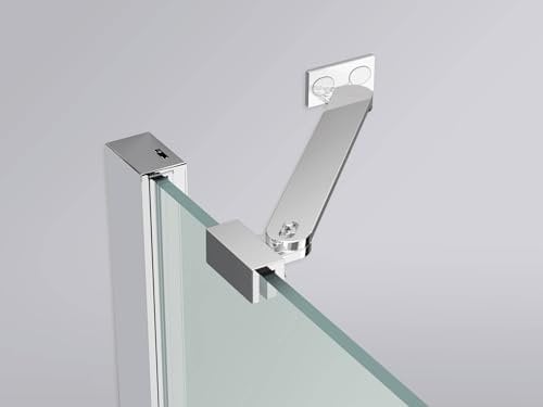 Novellini - Barre de renfort d'angle 25 cm chrome - R80LOU250-K