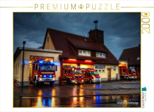 CALVENDO Puzzle Freiwillige Feuerwehr Harlingerode | 2000 Teile Lege-Größe 90 x 67 cm Foto-Puzzle für glückliche Stunden