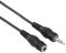 Hama Verlängerungskabel (3,5mm-Klinkenkupplung Stereo <-> 3,5mm-Klinkenstecker) 2,5m