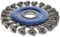 Osborn 0002631151 - Cepillo circular acero de alambre trenzado con agujero de 22,2 mm y filamento de Ø 0.50 mm (115x13)