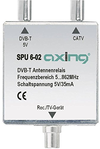 Axing SPU00602 SZU 14-01 - Relé para antena con bloqueo CC