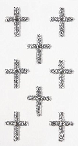 Artoz Artwork 3D Motiv-Sticker, Kreuz, kristall-glitter Strass