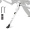 TOPCABIN Verstellbarer Fahrradständer aus Aluminiumlegierung, Seitenständer, passend für 55,9 cm, 61 cm, 66 cm, Weiß
